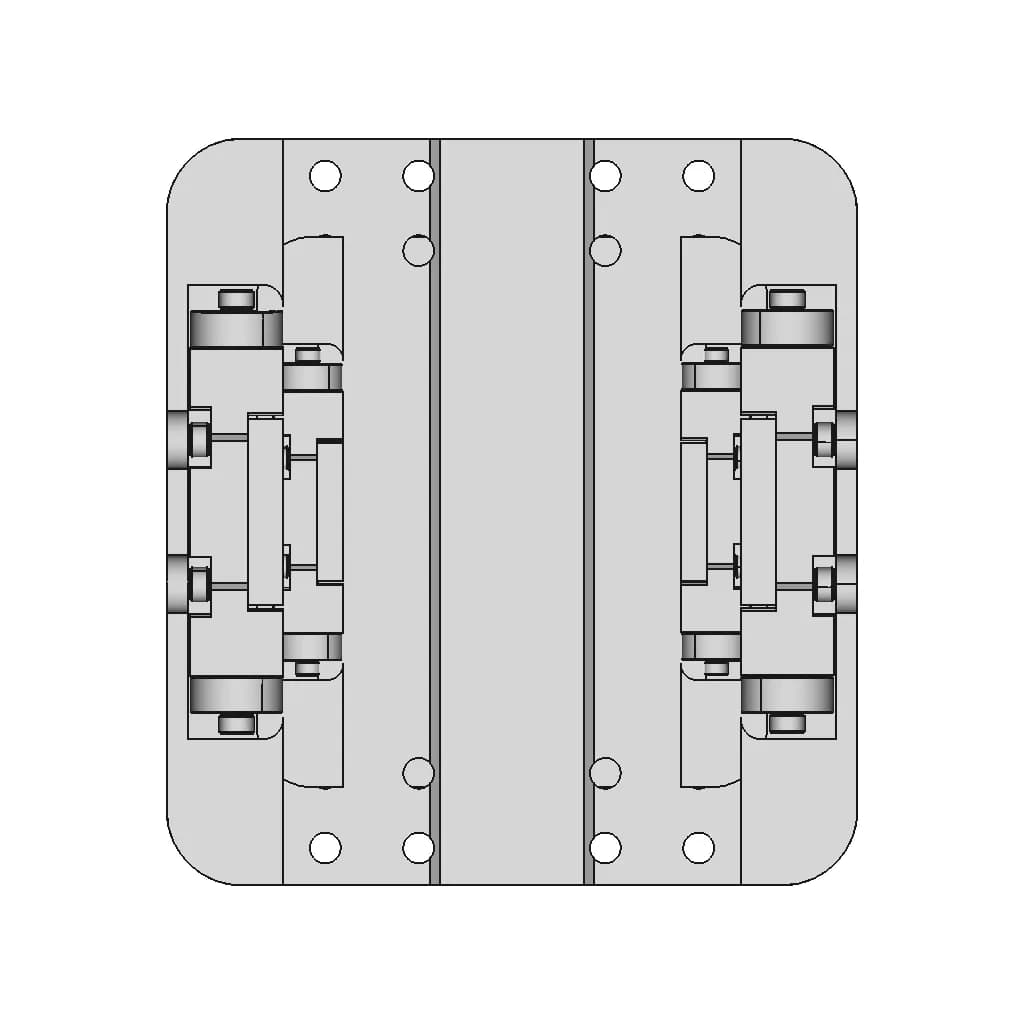 Cnc 200W Module Bracing Bracket Kit - Downloadable CAD Representation_0_0_degree_snapshot