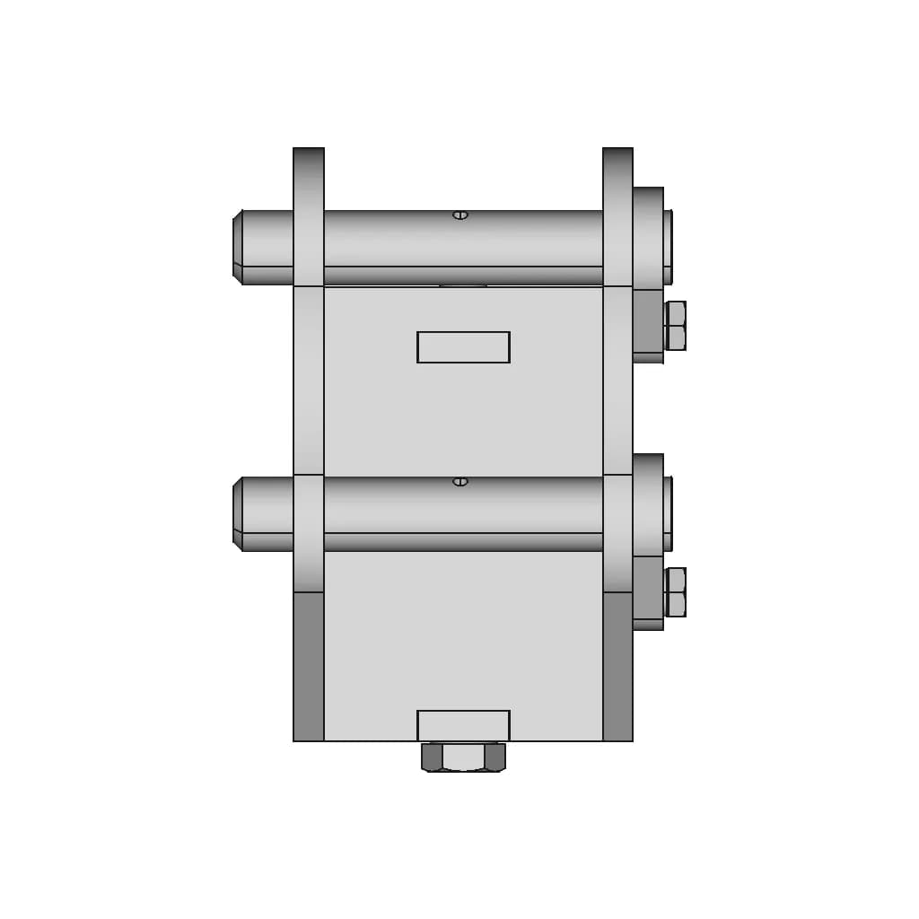 Mechanical Quick Change Hitch For Small Digger Quick Coupler - Standard Mechanical Component_0_0_degree_snapshot