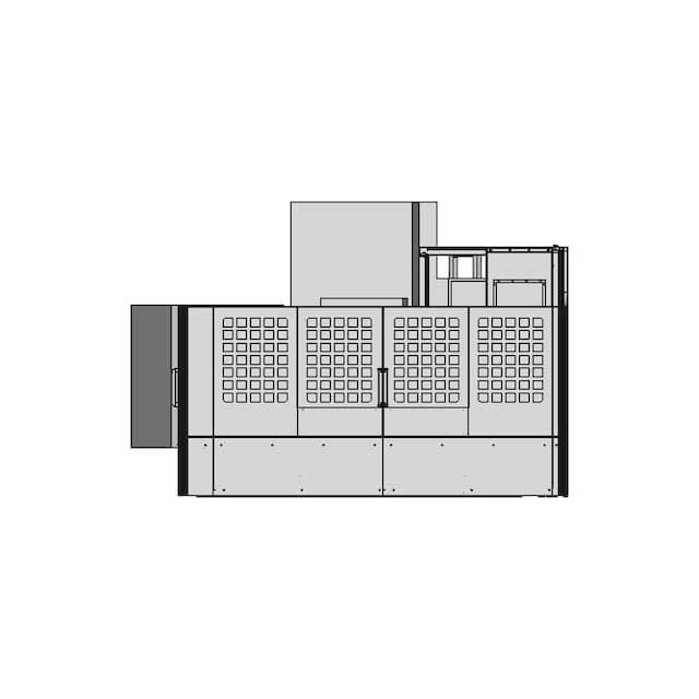Cnc Borverk With Protection Cover Wall | 3D Engineering Design File