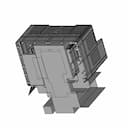 Cnc Borverk With Protection Cover Wall | 3D Engineering Design File_60_30_degree_snapshot