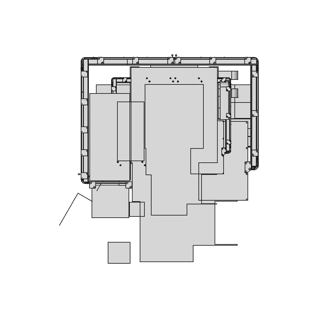 Cnc Borverk With Protection Cover Wall | 3D Engineering Design File_90_0_degree_snapshot