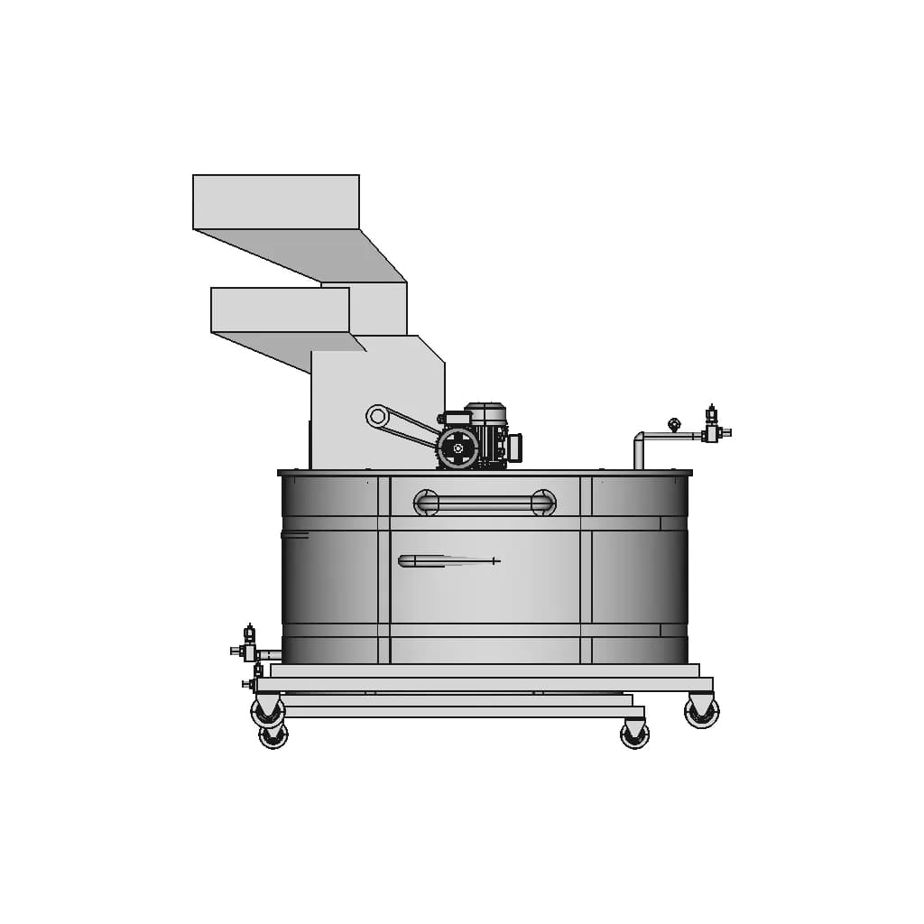 Portable Anaerobic Biodigester - Standard Mechanical Component_0_270_degree_snapshot
