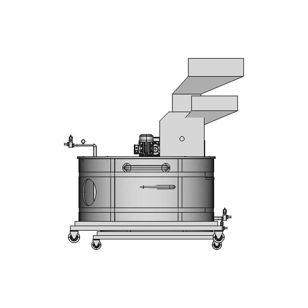 Portable Anaerobic Biodigester - Standard Mechanical Component_0_90_degree_snapshot