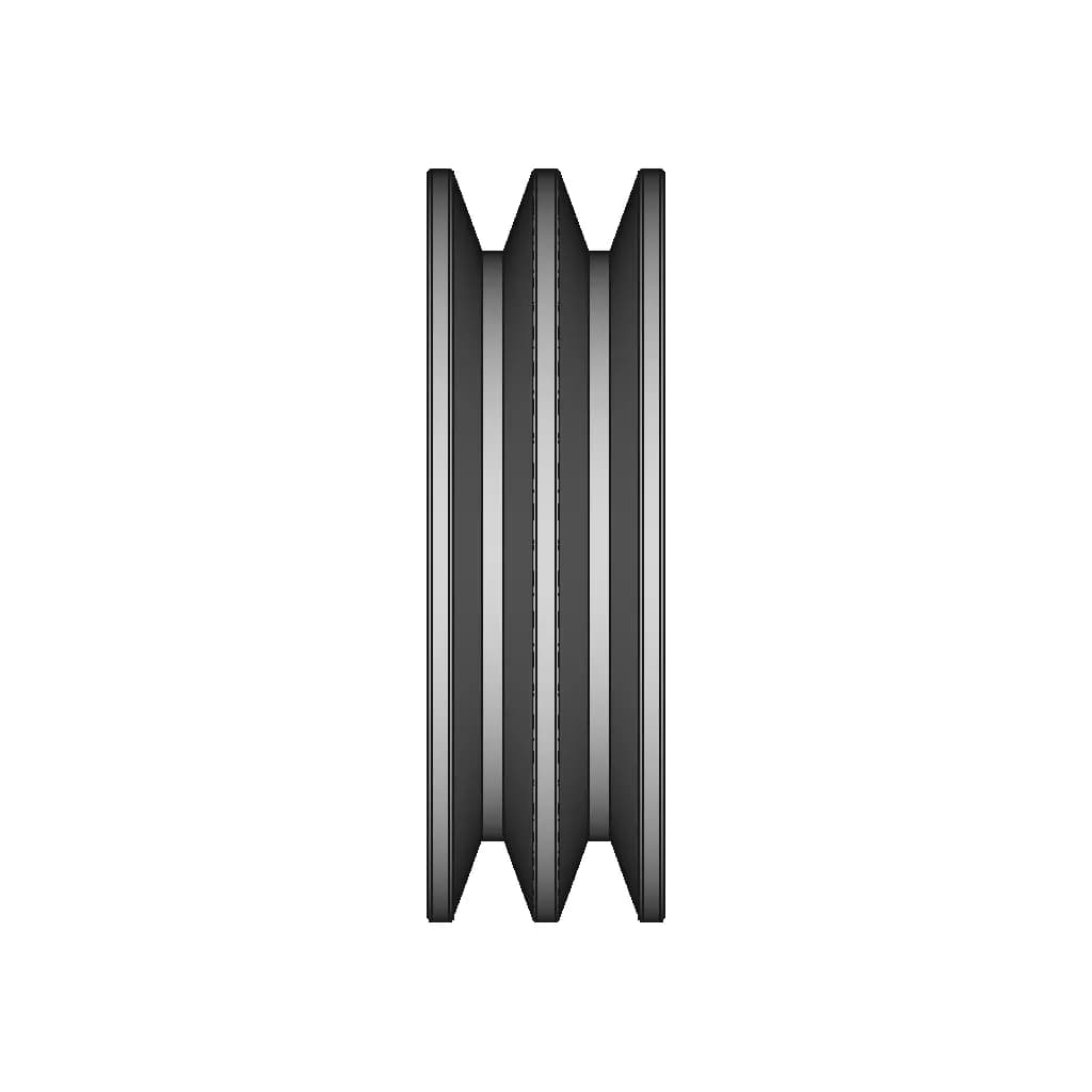 Polia De Dois Canais | 3D Engineering Design File_0_0_degree_snapshot