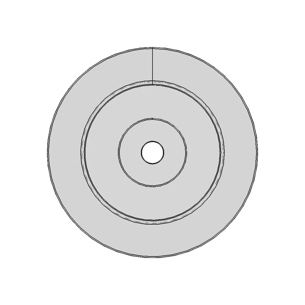 Polia De Dois Canais | 3D Engineering Design File_0_270_degree_snapshot