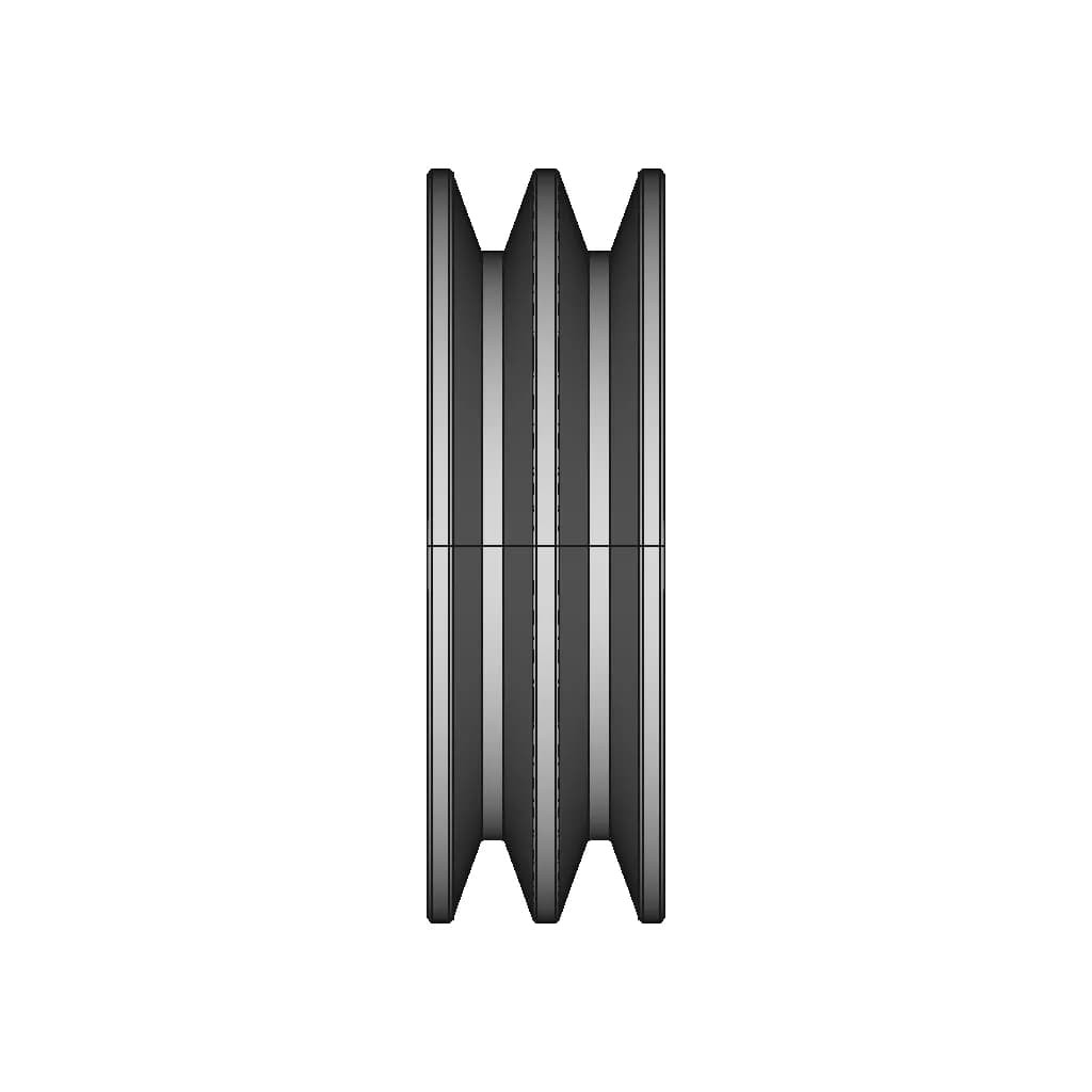 Polia De Dois Canais | 3D Engineering Design File_270_0_degree_snapshot