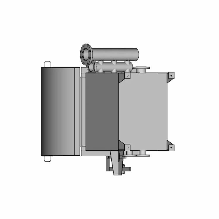 Full Size Electrowinning Cell 6 X 7 - Standard Mechanical Component
