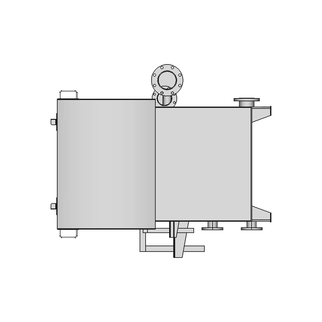 Full Size Electrowinning Cell 6 X 7 - Standard Mechanical Component_0_90_degree_snapshot