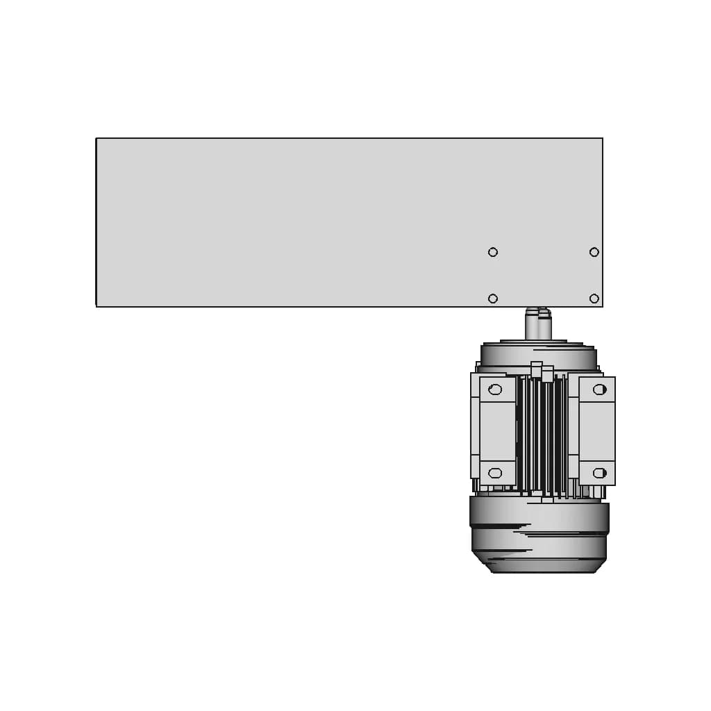 Powered Hacksaw With Electrical Motor | High-Quality CAD Model_90_0_degree_snapshot