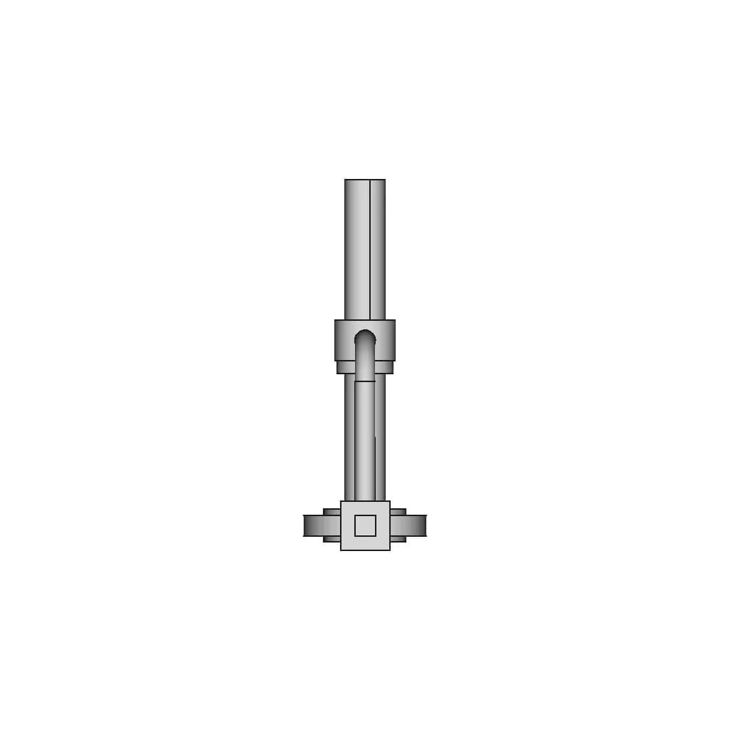 Cam Follower | High-Quality CAD Model_0_0_degree_snapshot