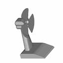 Standing Fan Model | 3D Engineering Design File_60_30_degree_snapshot