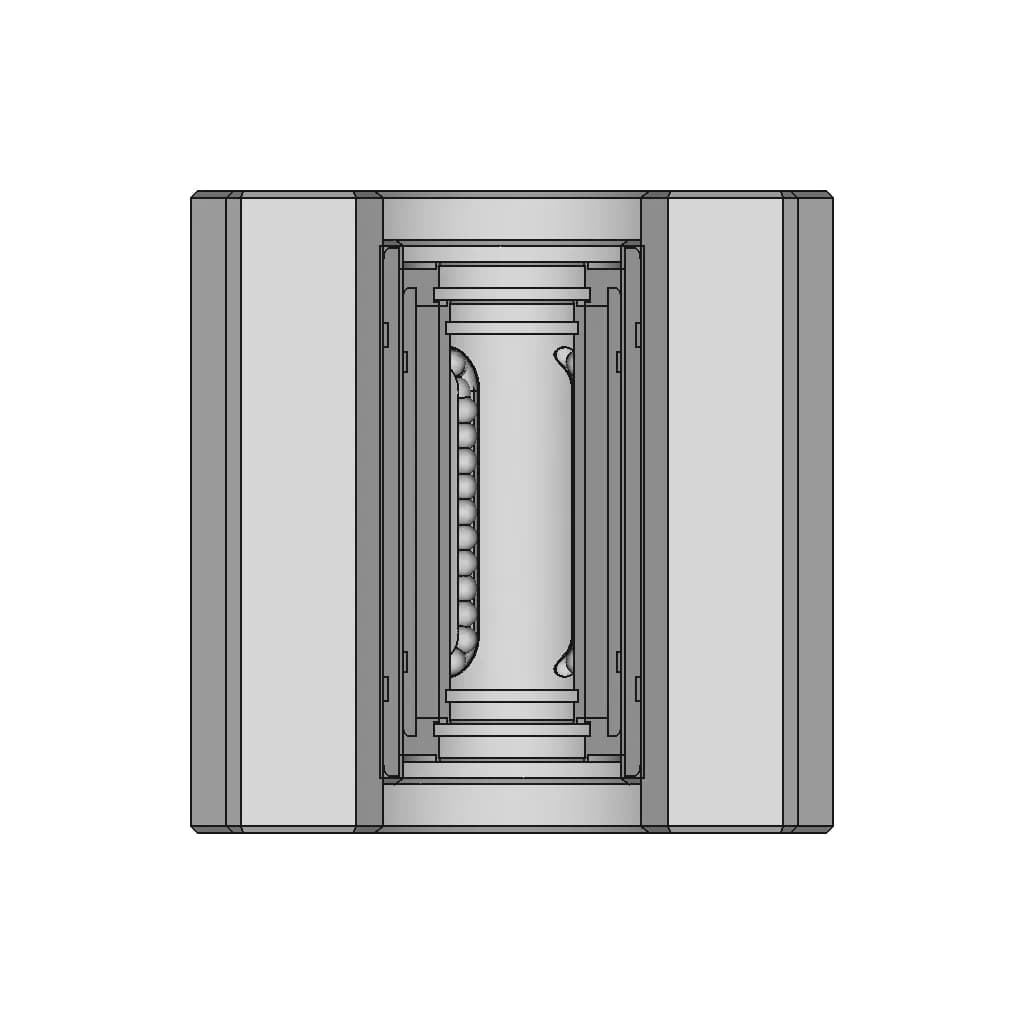 Rodamiento Lineal Sm 16G - Downloadable CAD Representation_90_0_degree_snapshot