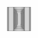 Rodamiento Lineal Sm 16G - Downloadable CAD Representation_90_0_degree_snapshot