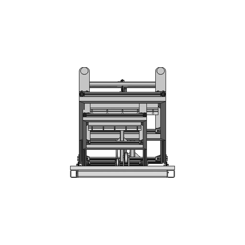 Screen Printing Machine Design - Downloadable CAD Representation_0_0_degree_snapshot