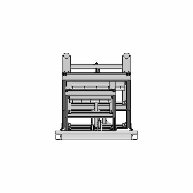 Screen Printing Machine Design - Downloadable CAD Representation
