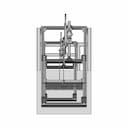 Screen Printing Machine Design - Downloadable CAD Representation_270_0_degree_snapshot
