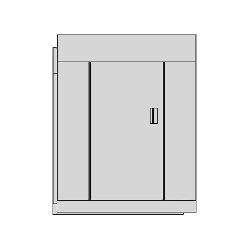 Sheet Metal Cabinet - Standard Mechanical Component_0_270_degree_snapshot