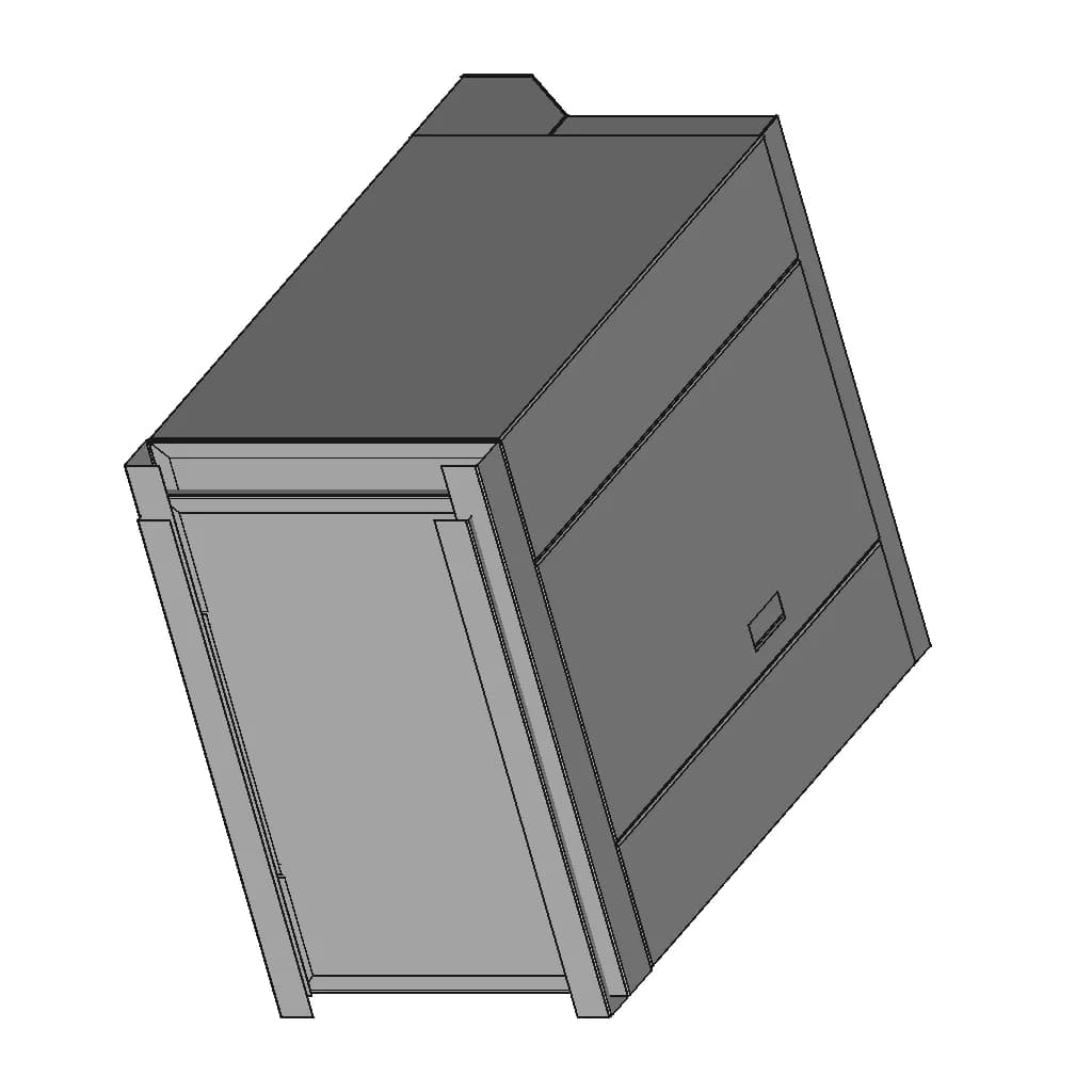 Sheet Metal Cabinet - Standard Mechanical Component_60_30_degree_snapshot