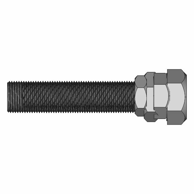 Nut And Bolt M20X1 5X100 | 3D Engineering Design File