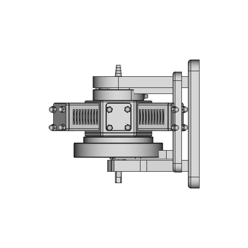 Radial Engine Pneumatic | High-Quality CAD Model_270_0_degree_snapshot