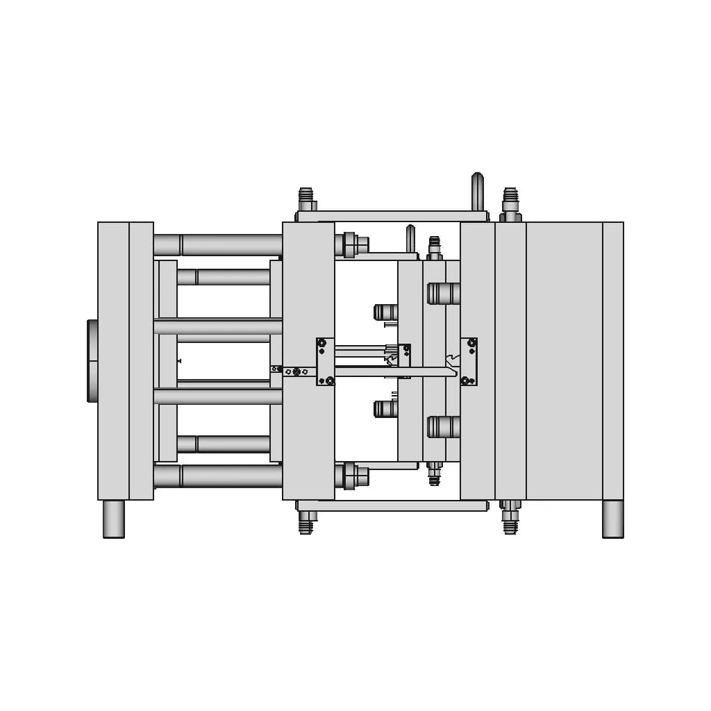Three Plate Injection Molding - Downloadable CAD Representation_0_90_degree_snapshot