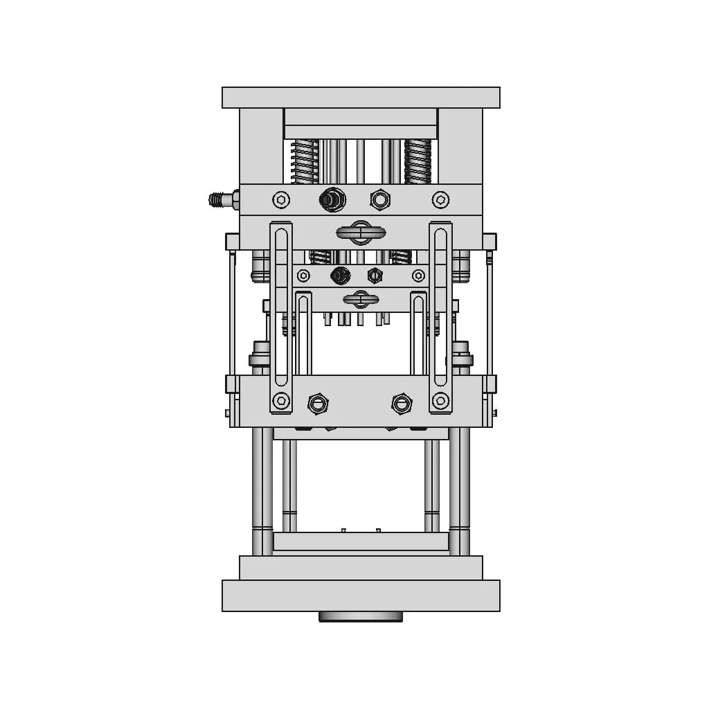 Three Plate Injection Molding - Downloadable CAD Representation_270_0_degree_snapshot
