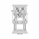 Three Plate Injection Molding - Downloadable CAD Representation_270_0_degree_snapshot