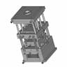 Three Plate Injection Molding - Downloadable CAD Representation_60_30_degree_snapshot