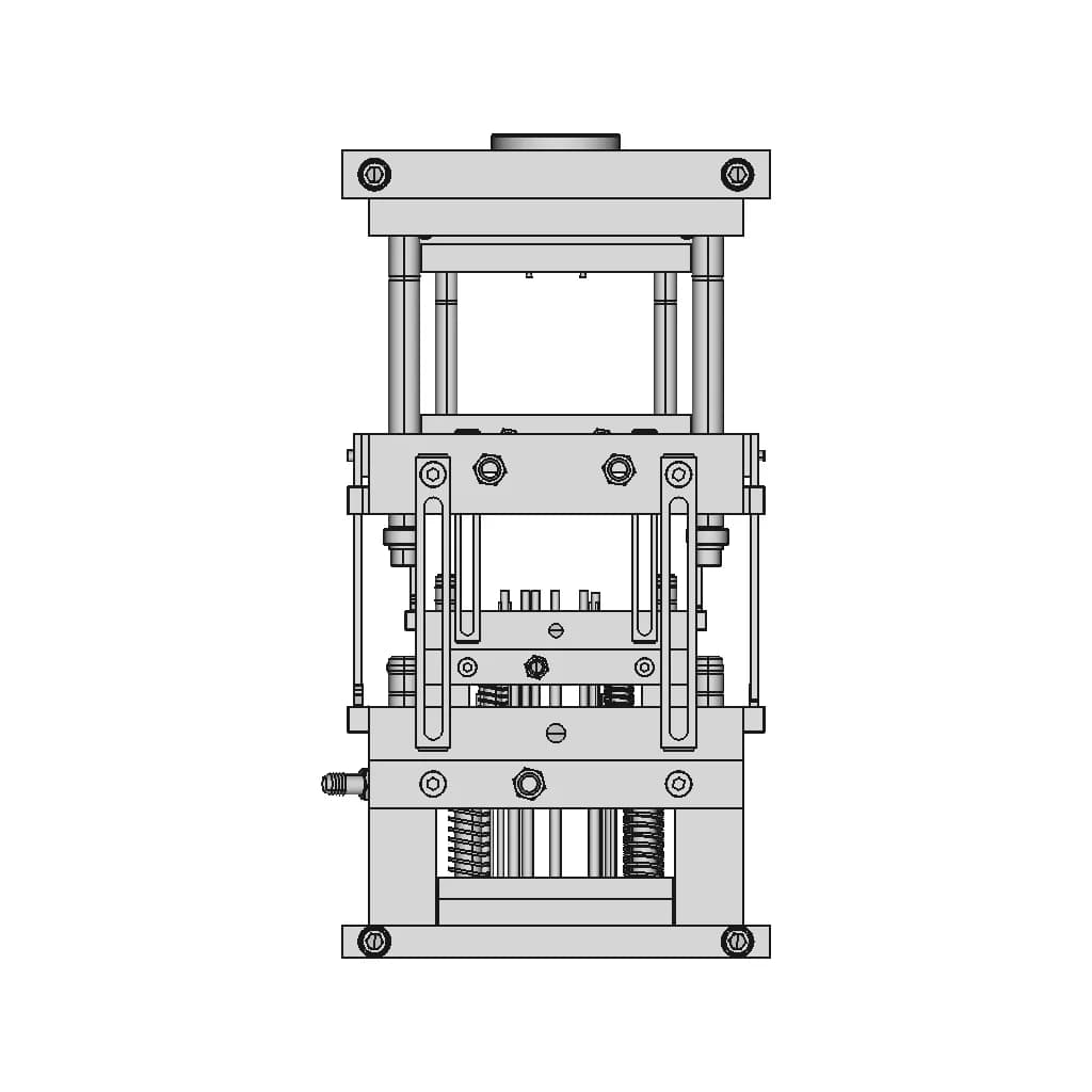 Three Plate Injection Molding - Downloadable CAD Representation_90_0_degree_snapshot