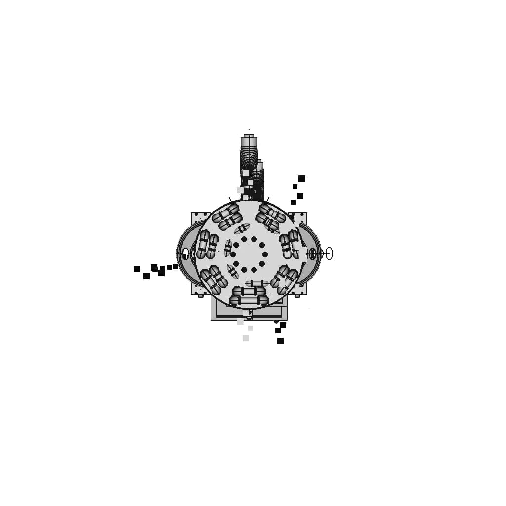 Semi Truck Wheel Wood Stove Heat Exchanger Boiler | 3D Engineering Design File_0_0_degree_snapshot