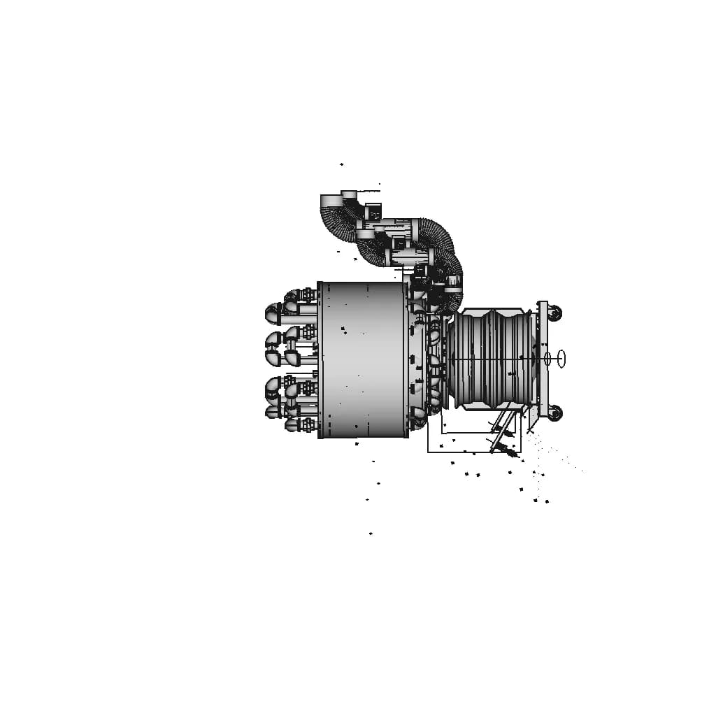 Semi Truck Wheel Wood Stove Heat Exchanger Boiler | 3D Engineering Design File_0_90_degree_snapshot