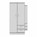 Sheet Metal Clothes Cabinet | High-Quality CAD Model_90_0_degree_snapshot