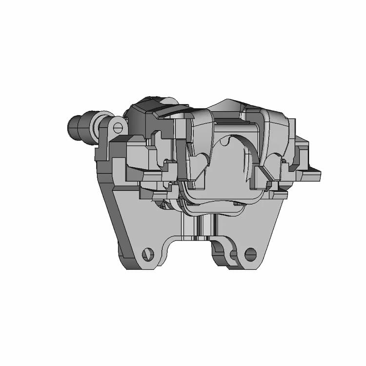 Brake Caliper_Vw - Standard Mechanical Component