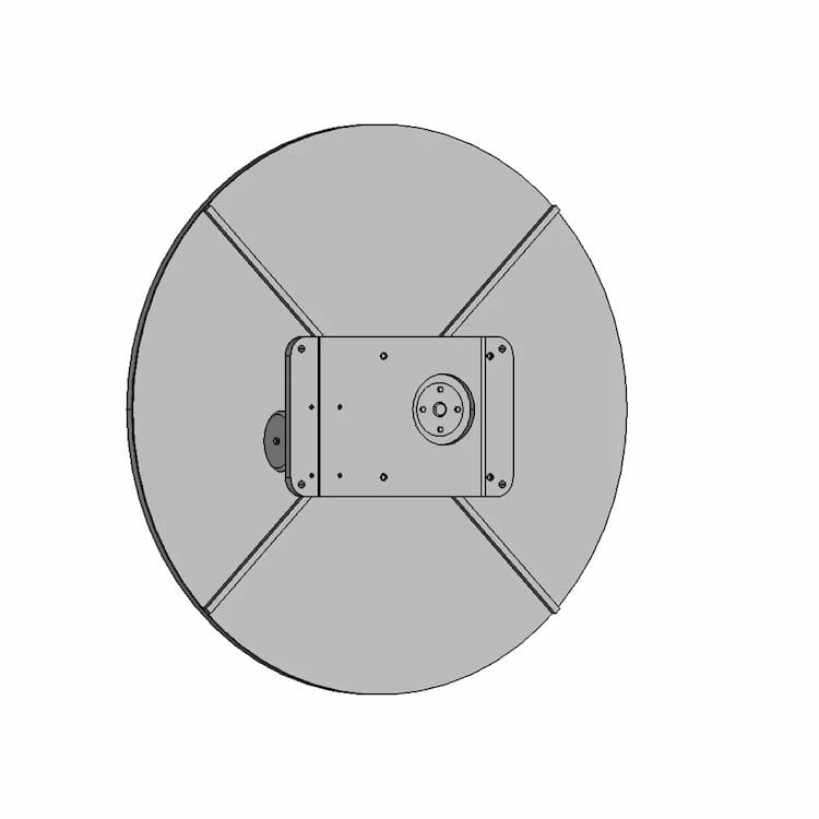 Gearbox With Rotary Table Top | High-Quality CAD Model