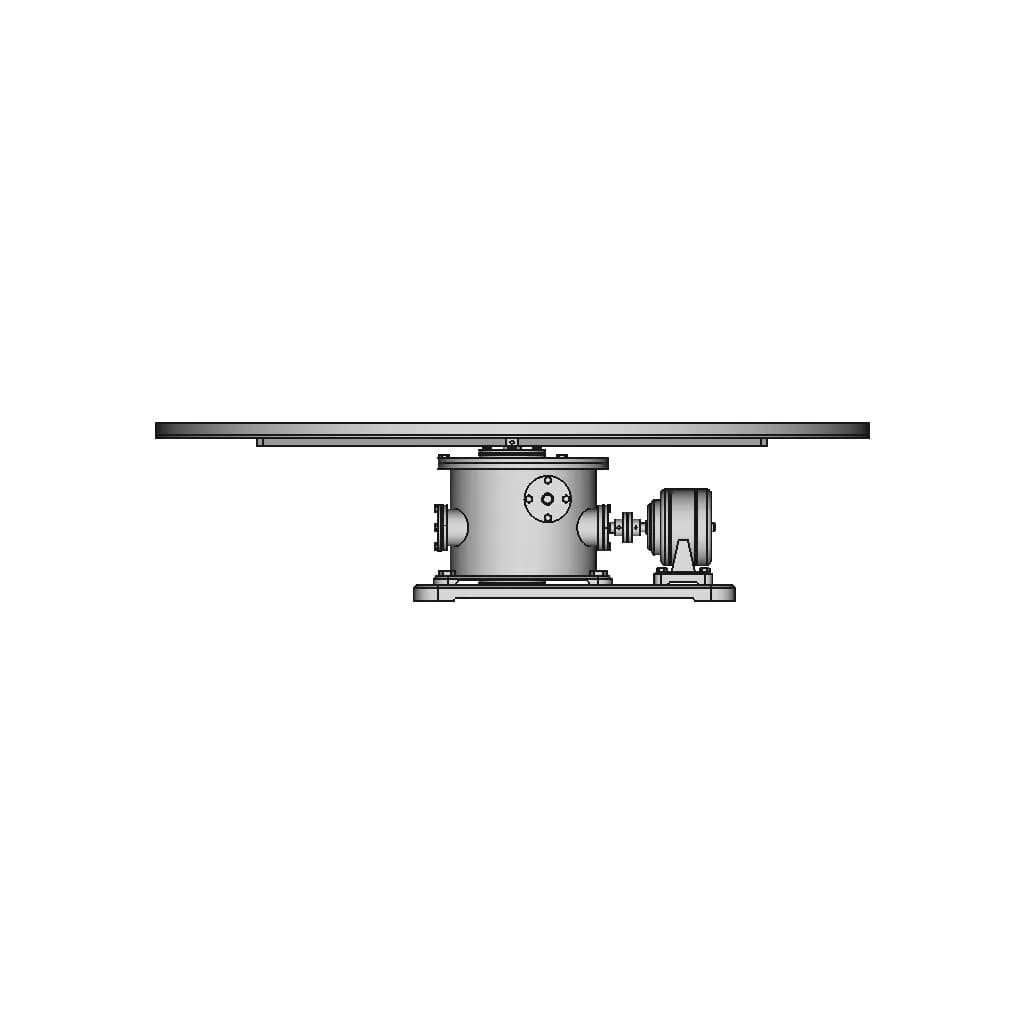 Gearbox With Rotary Table Top | High-Quality CAD Model_90_0_degree_snapshot