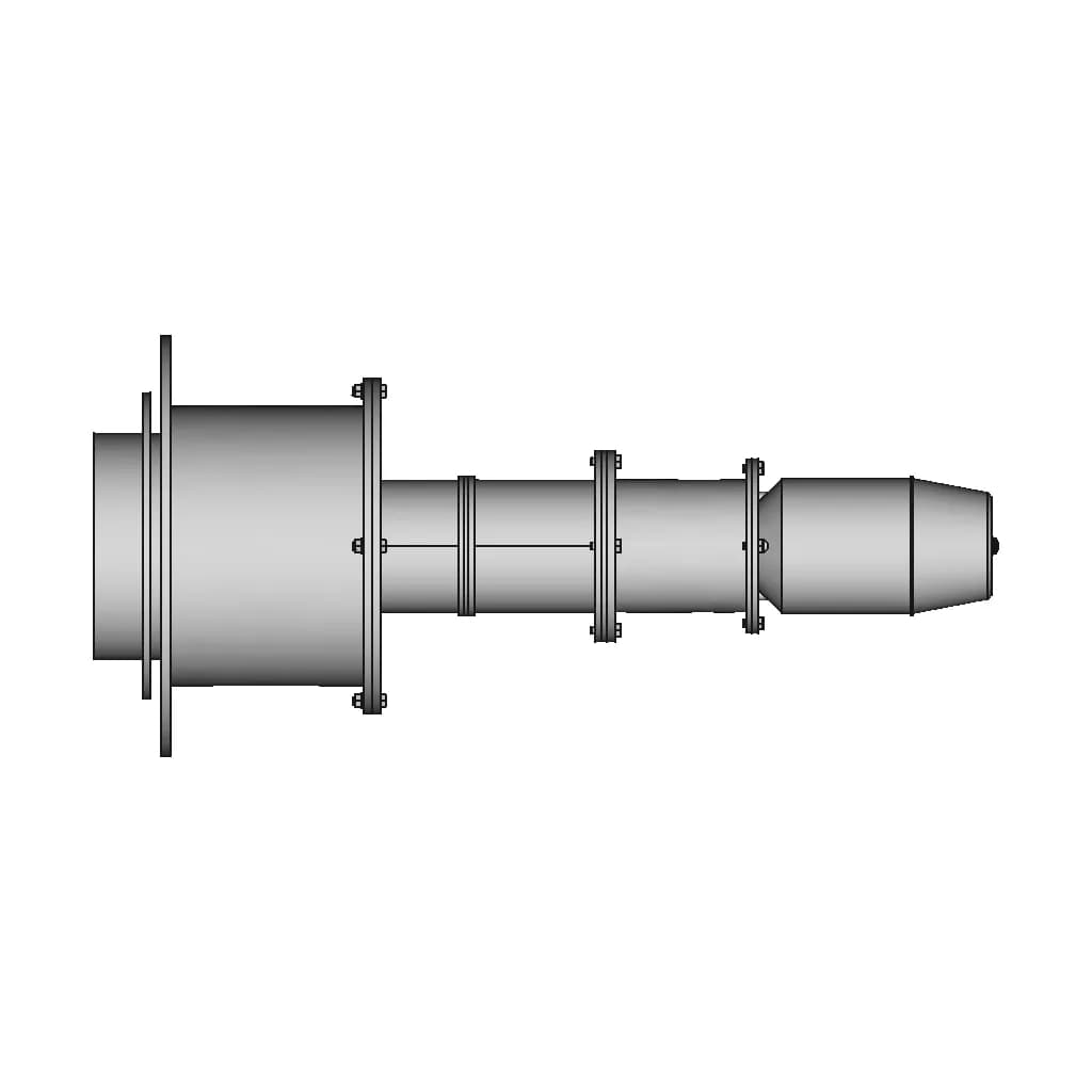 Vacuum Angle Gate Valve With Remote Control - Standard Mechanical Component_0_270_degree_snapshot