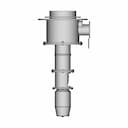 Vacuum Angle Gate Valve With Remote Control - Standard Mechanical Component_270_0_degree_snapshot