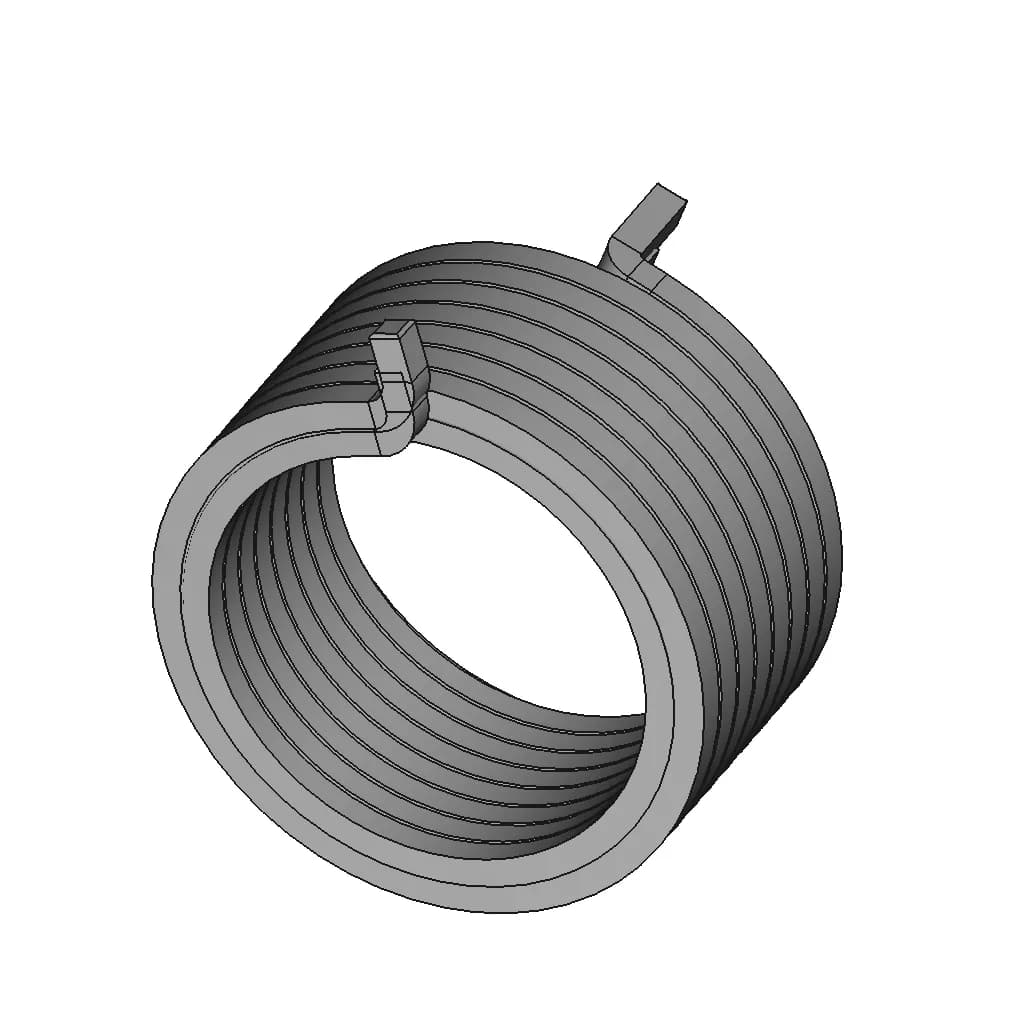 Compact Square Spring - Downloadable CAD Representation_60_30_degree_snapshot