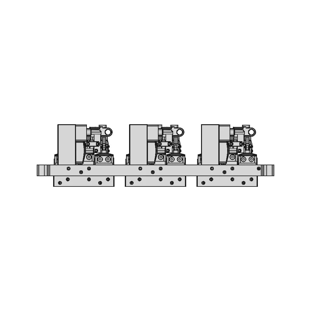 Hydraulic Clamping Rotary Vmc Fixture | High-Quality CAD Model_0_0_degree_snapshot