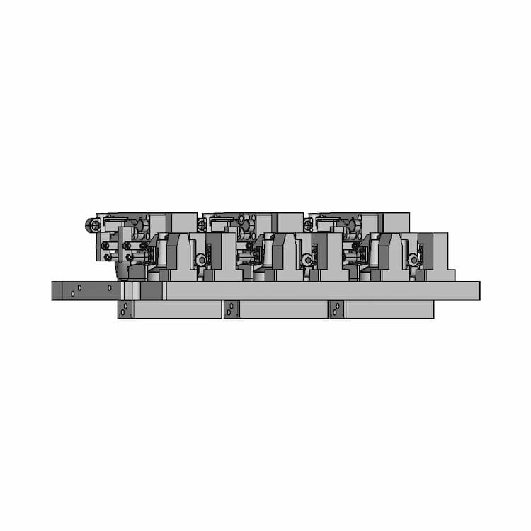 Hydraulic Clamping Rotary Vmc Fixture | High-Quality CAD Model