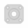 Poltech Flange Bearing Block Ff 15 | 3D Engineering Design File_0_270_degree_snapshot