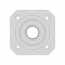Poltech Flange Bearing Block Ff 15 | 3D Engineering Design File_0_90_degree_snapshot