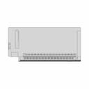 Fx3U 48M - Downloadable CAD Representation_270_0_degree_snapshot