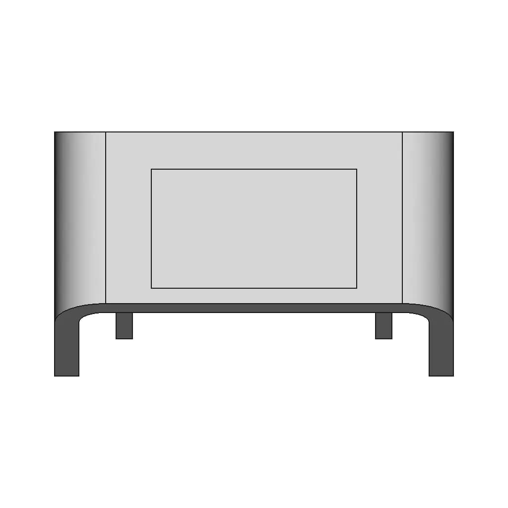 Pp 046 2400 - Downloadable CAD Representation_270_0_degree_snapshot