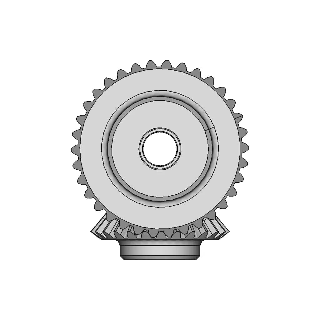 Engrane Conico | 3D Engineering Design File_90_0_degree_snapshot