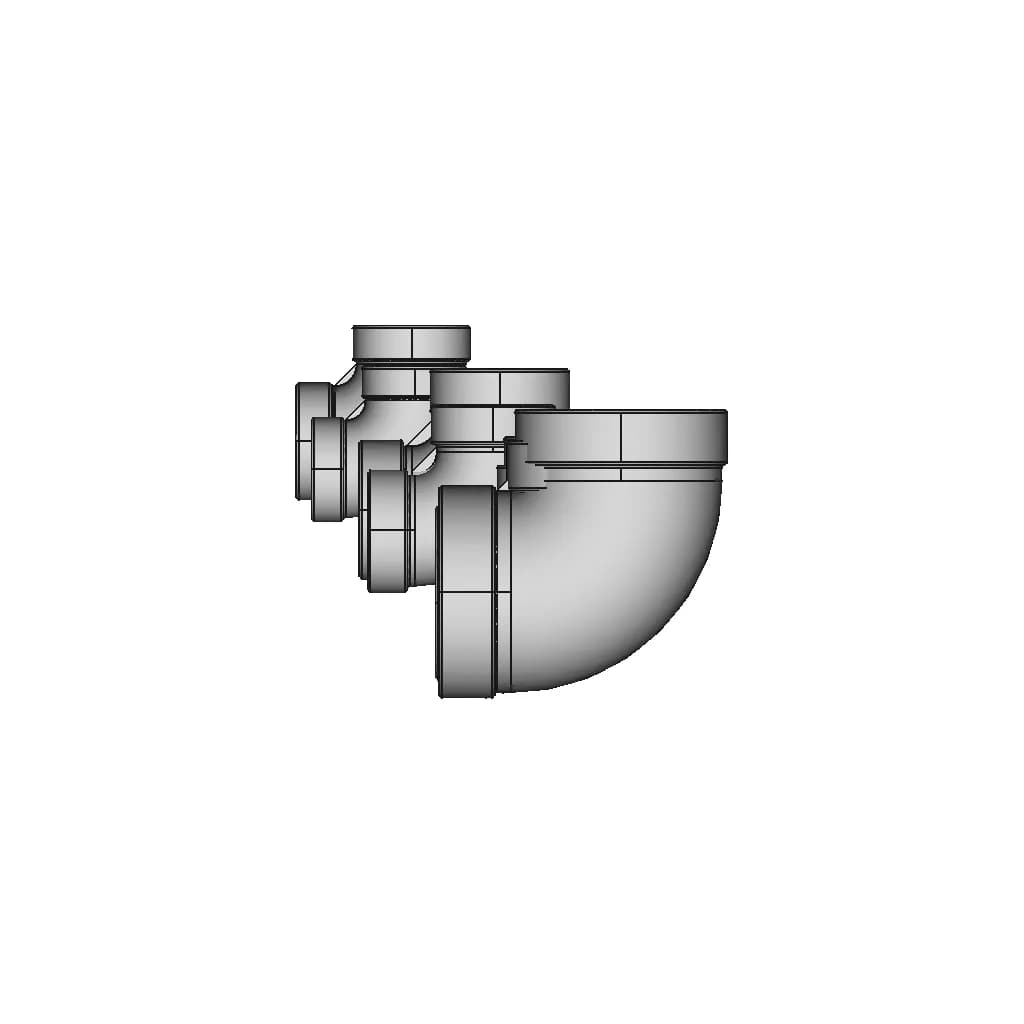 Elbow Bspp 150Lb Street - Standard Mechanical Component_0_90_degree_snapshot