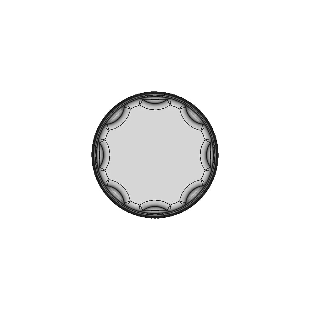 Filler Breather Bayonet | 3D Engineering Design File_270_0_degree_snapshot