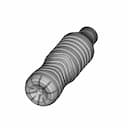 500 Ml Water Bottle - Downloadable CAD Representation_60_30_degree_snapshot