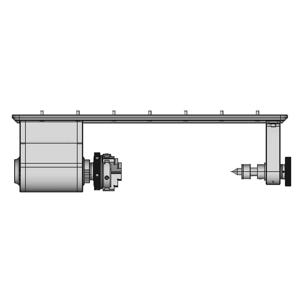 Snapmaker 2 0 Artisan Rotary Module Slimtechcnc - Standard Mechanical Component_270_0_degree_snapshot