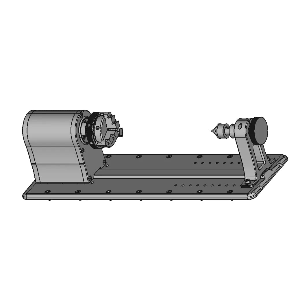 Snapmaker 2 0 Artisan Rotary Module Slimtechcnc - Standard Mechanical Component_60_30_degree_snapshot